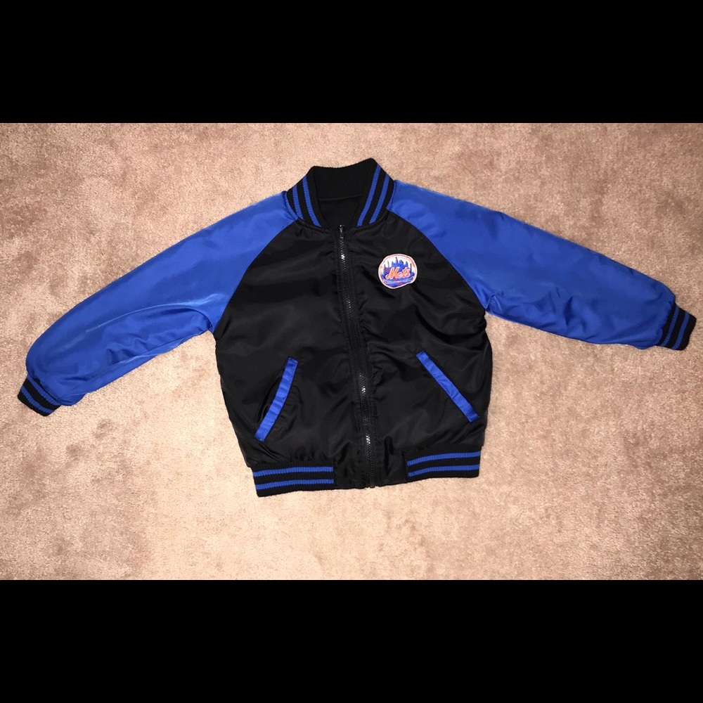 NY Mets jacket reverseable - Picture 3 of 9